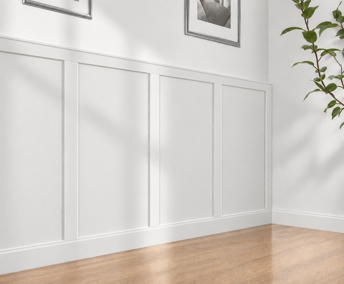 MDF Wall Panelling Strips With Edge profiles