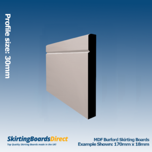 MDF FD30 Flame Retardant Euroclass B Burford Skirting Boards