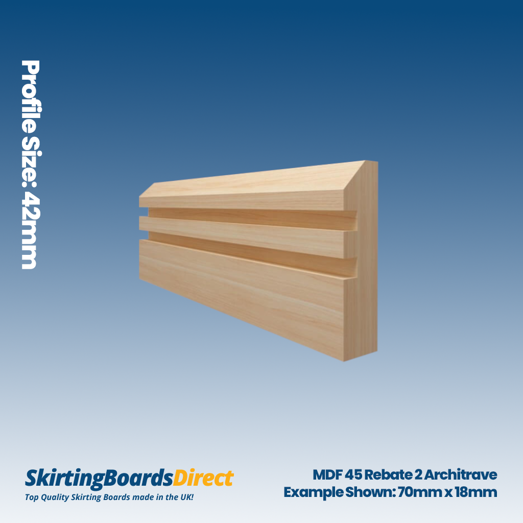 Pine 45 Rebate 2 Architrave