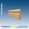 Pine Small Torus Architrave