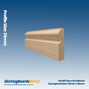 Pine Small Torus Architrave