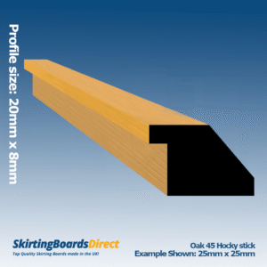 Hardwood 45 Hockey Stick