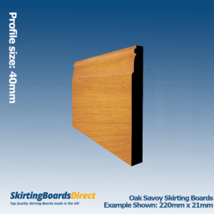 Oak Savoy Skirting Boards 16135