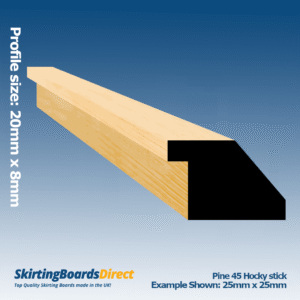 Pine 45 Hockey Stick