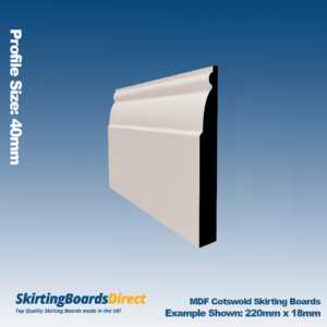 MDF Cotswold Skirting Boards