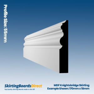 MDF Knightsbridge Skirting Boards 13737