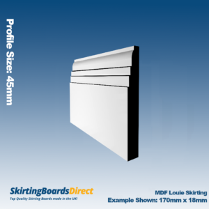 MDF Louie Skirting Boards