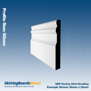 MDF Regency Skirting Boards