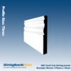 MDF Small York Skirting Boards