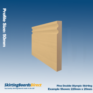 Pine Double Olympic Skirting Boards