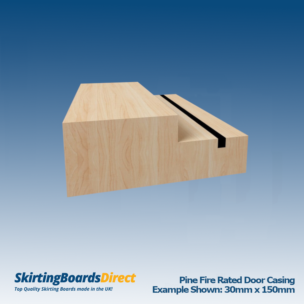 Pine Fire Rated Door Casing