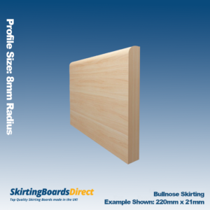 Pine Bullnose Skirting Boards