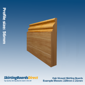 Oak Vicount Skirting Boards