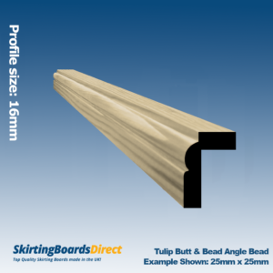 Tulip Butt & Bead Wall Panelling Cover