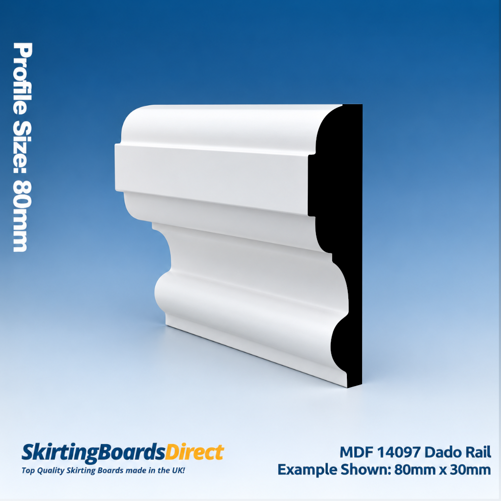 MDF 14097 Dado Rail